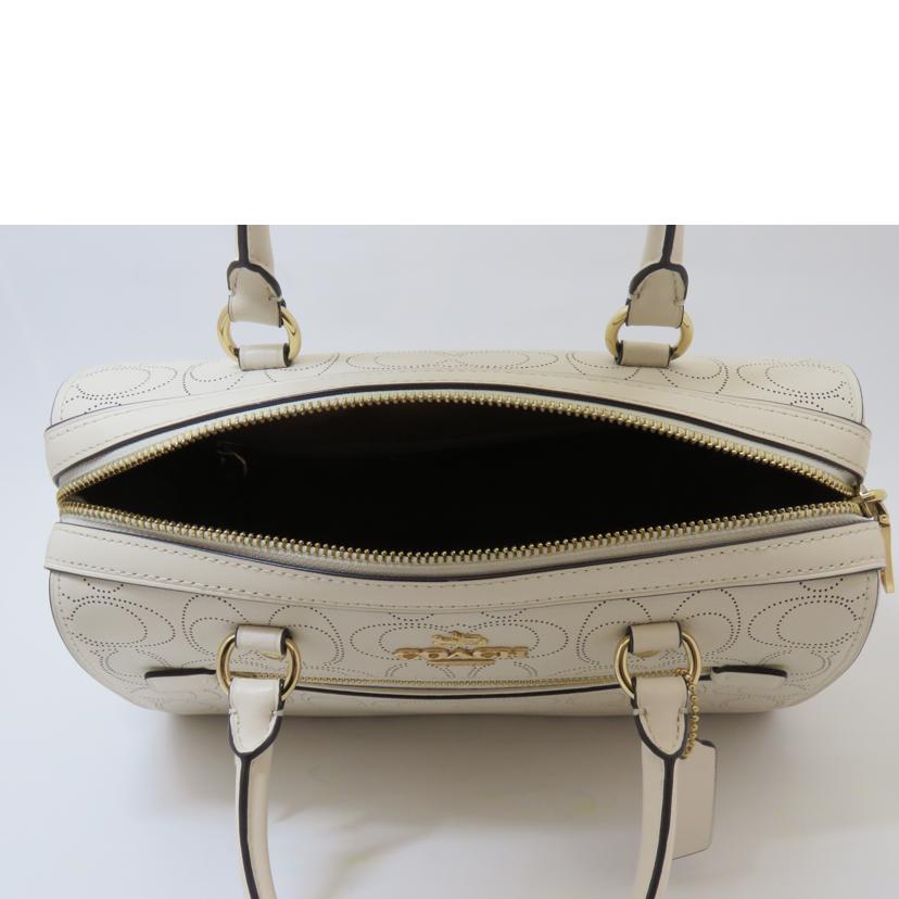 COACH コーチ/ラグジュアリーパフォィテッドレザーローワンサッチェル/1006//B2061/Aランク/90