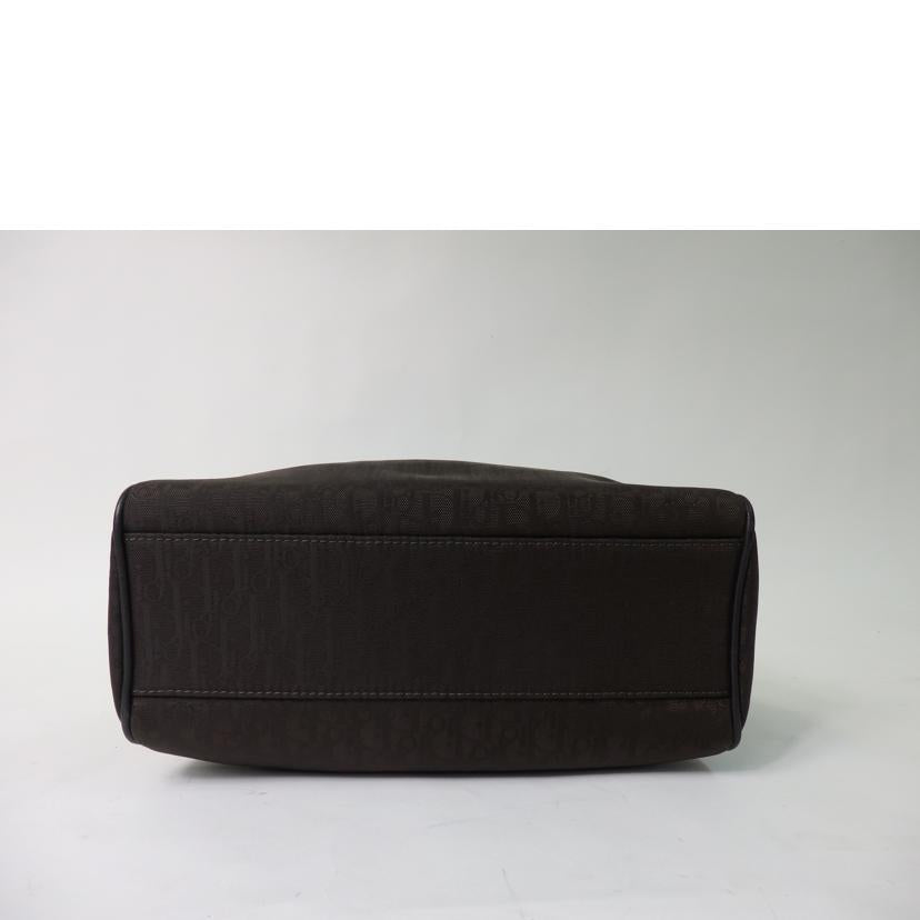 Christian Dior クリスチャンディオール/トロッターレザーハンドバッグ/茶//ABランク/84