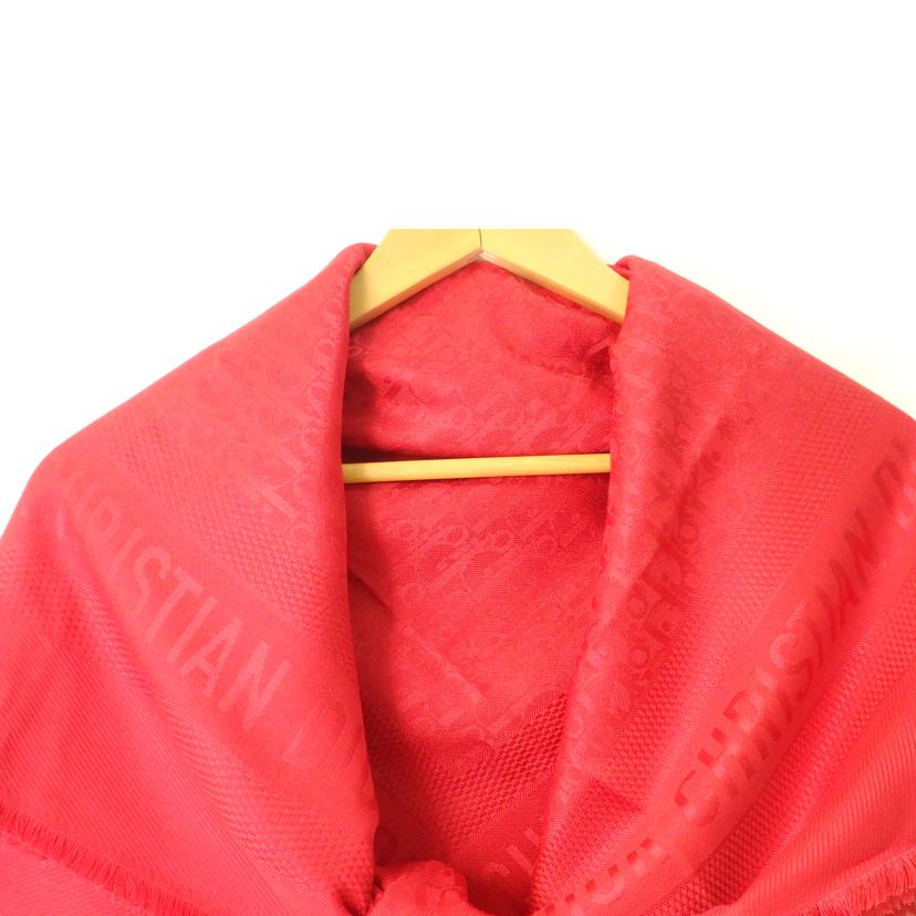 Christian Dior クリスチャンディオール/トロッタースカーフ/ウール70%シルク30%/赤//Aランク/84