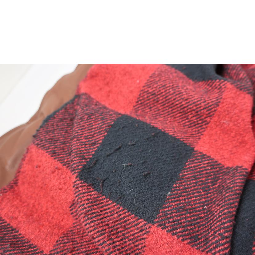 TMT ティーエムティー/レザーダウンベスト/Sサイズ/ブラウン チェック/TJK-F1103//Bランク/65