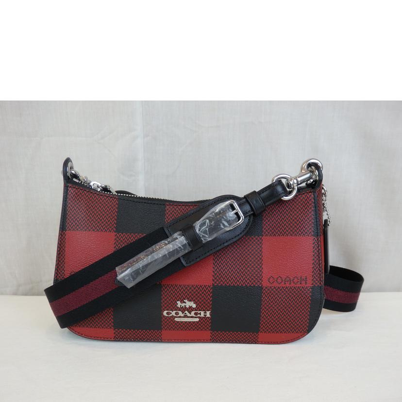 COACH コーチ/ジェスバケットレザーショルダーバッグ/チェック/C6818//M21**/Aランク/93