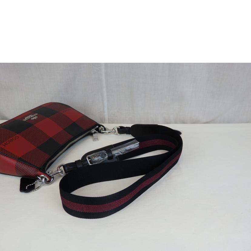 COACH コーチ/ジェスバケットレザーショルダーバッグ/チェック/C6818//M21**/Aランク/93