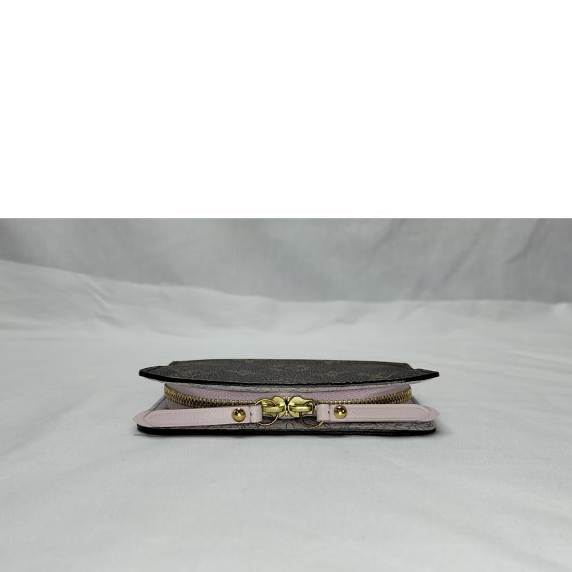 LV ルイヴィトン/ポルトモネ アンソリット フルリ ローズ モノグラム/M60229//MI0180/ABランク/52