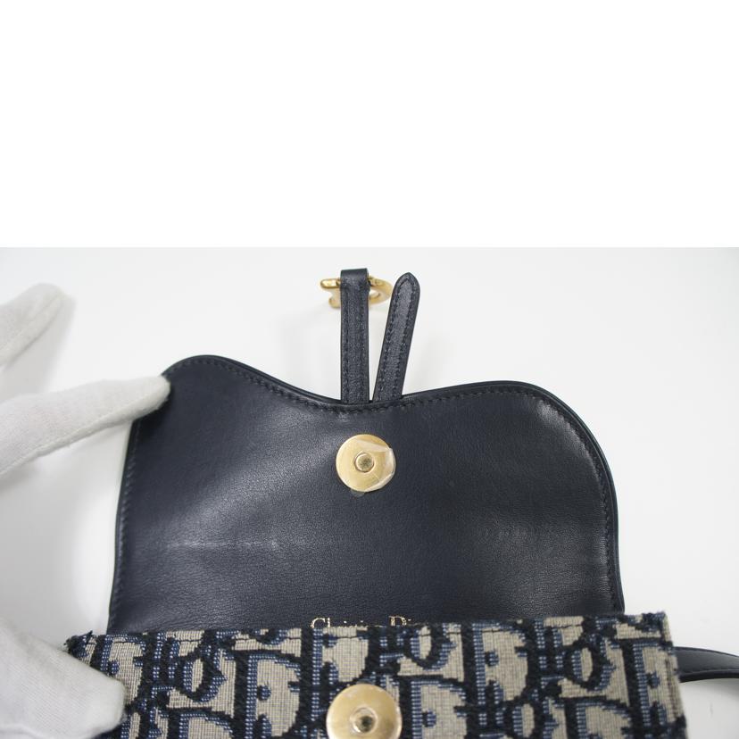 Dior ディオール/オブリークトロッターサドルベルトポーチ/S5619CTZQ//SAランク/75