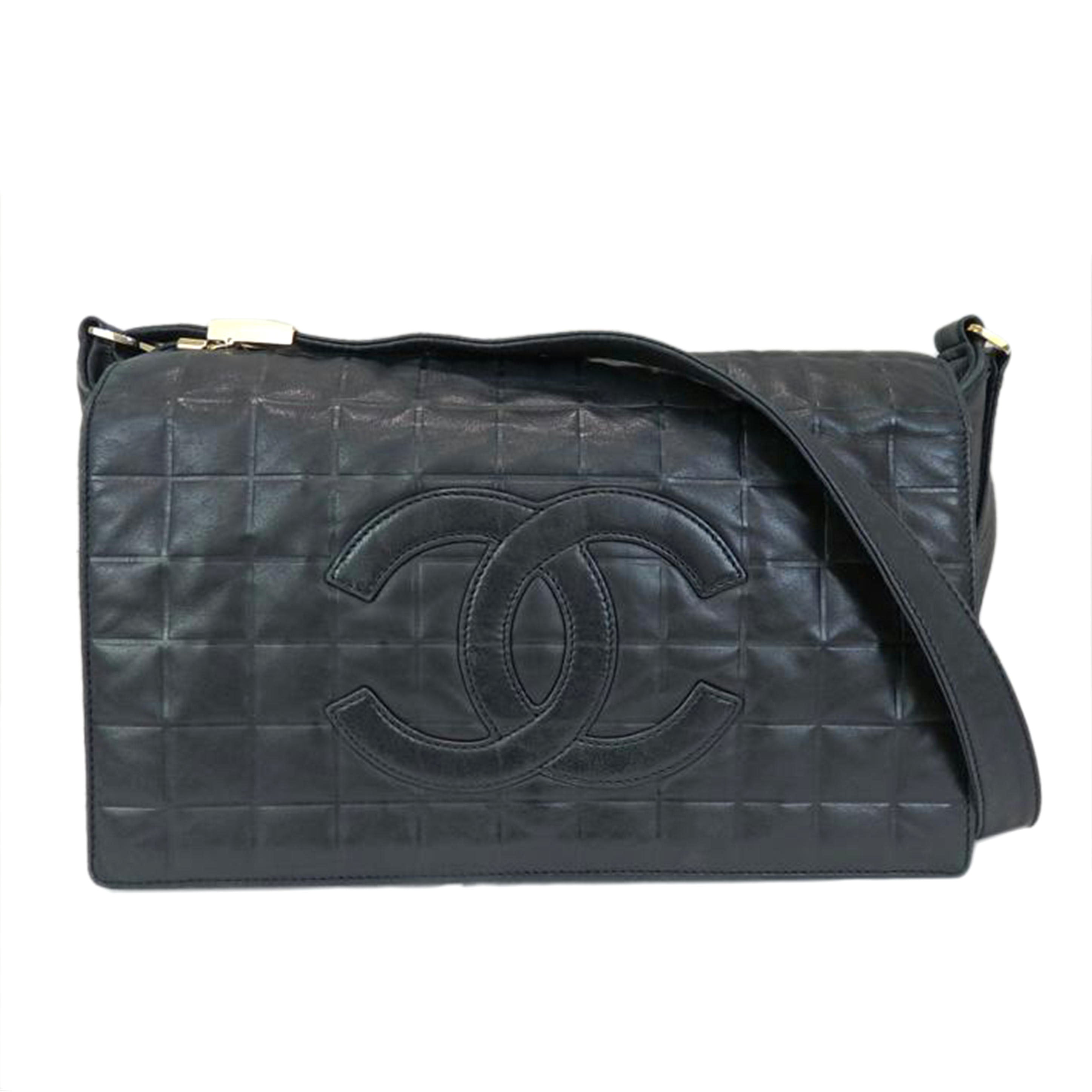 CHANEL シャネル/ココマークチョコバーラムスキン//7062874/Bランク/93