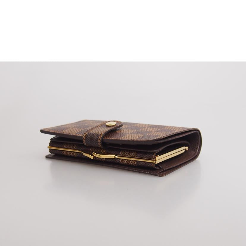 LV ルイ・ヴィトン/ポルトフォイユ・ヴィエノワ/ダミエ/エベヌ/N61674 //CA0095/ABランク/76