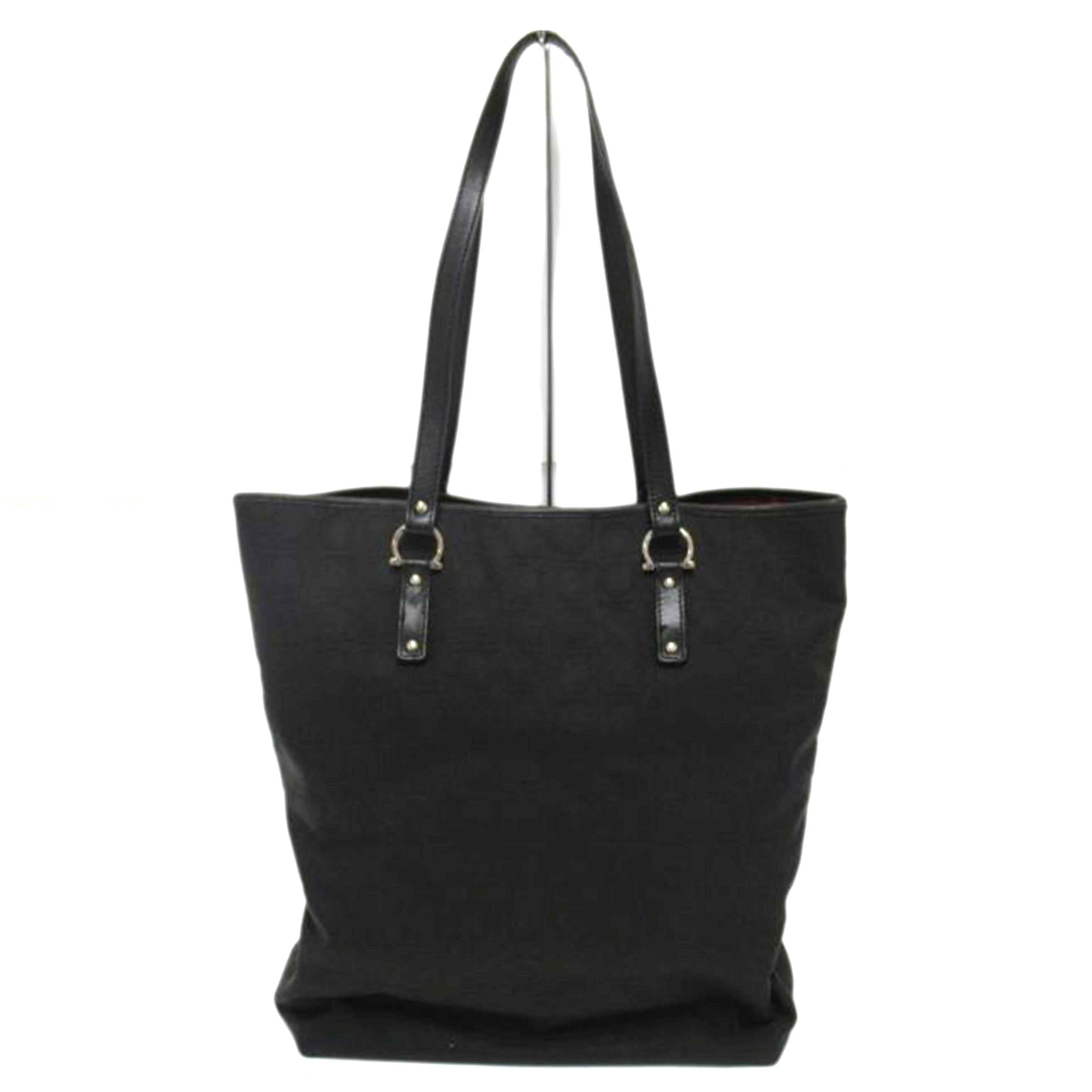 Ferragamo/トートバッグ/キャンバス・ガンチーニ柄/AU-21/4909//ABランク/63