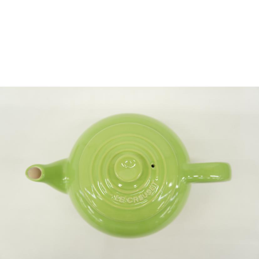 LE CREUSET ル・クルーゼ/ポット・カップ&ソーサー4客/5点セット//Sランク/05