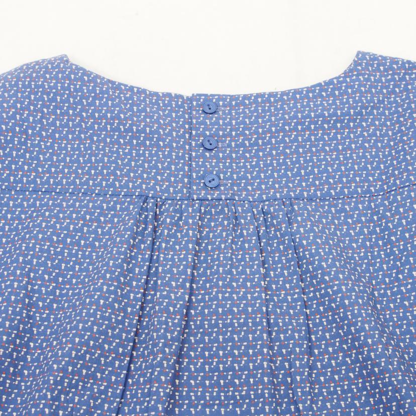 NIMES ニーム/ニーム 柄 ブラウス 紺//Aランク/78