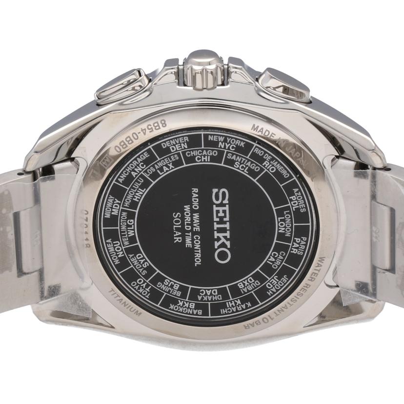 SEIKO セイコー/ブライツ・ワールドタイム/電波ソーラー/SAGA159//070118/SAランク/75