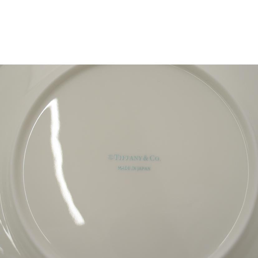 ティファニー/ティファニー プラチナブルーバンド デザートプレート ペア//SAランク/69