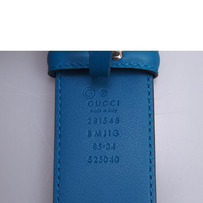 GUCCI グッチ/グッチシマ/レザー/ベルト/525040//281548/Aランク/76