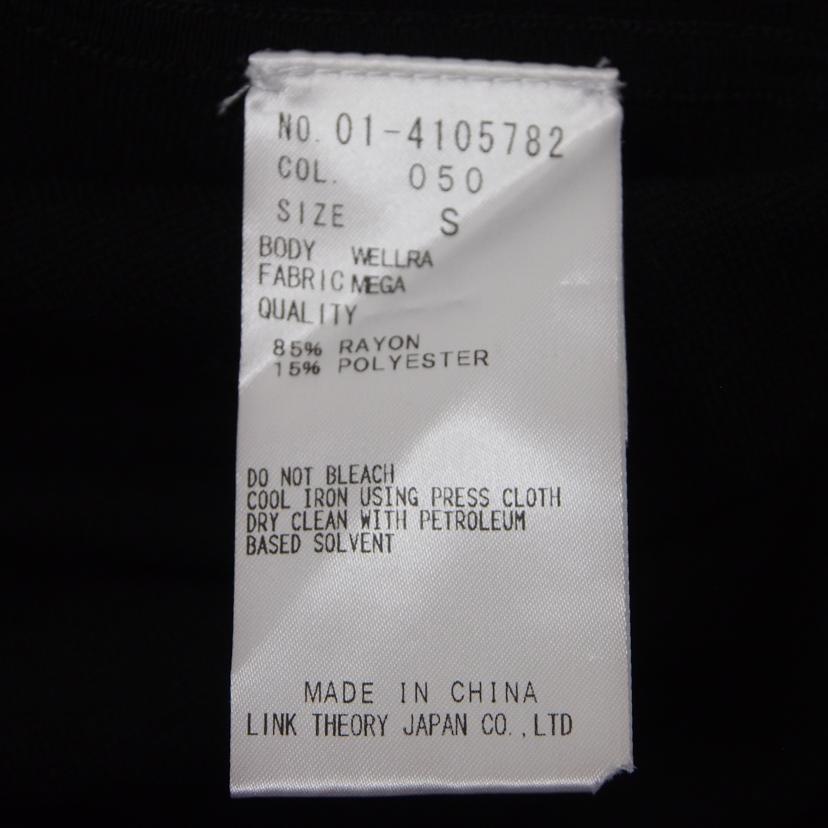 theory セオリー/theory ノースリーブワンピース 黒//ABランク/78
