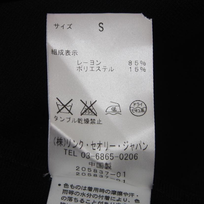 theory セオリー/theory ノースリーブワンピース 黒//ABランク/78