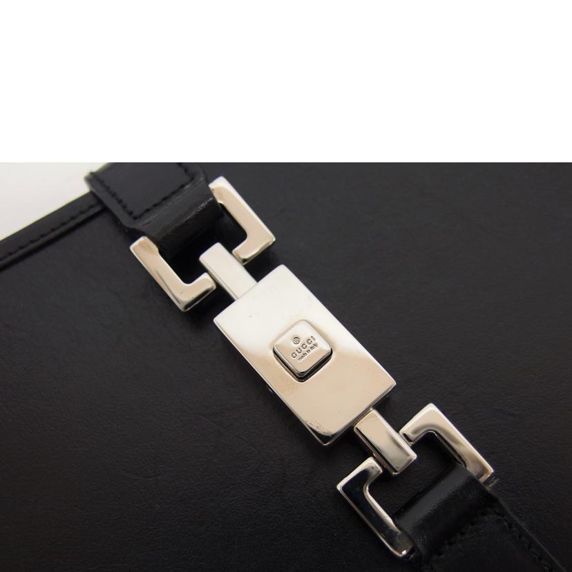GUCCI グッチ/ジャッキー/レザーワンショルダーバッグ/ブラック/001・3306//000926/Bランク/04