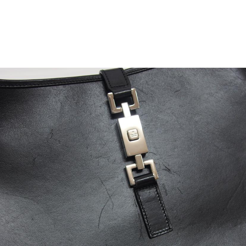 GUCCI グッチ/ジャッキー/レザーワンショルダーバッグ/ブラック/001・3306//000926/Bランク/04