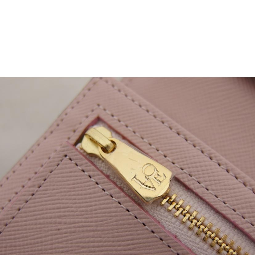 A.D.M.J エーディーエムジェイ/クロコ型押し/ミツバチモチーフクリスタル/二つ折り長財布//SAランク/04