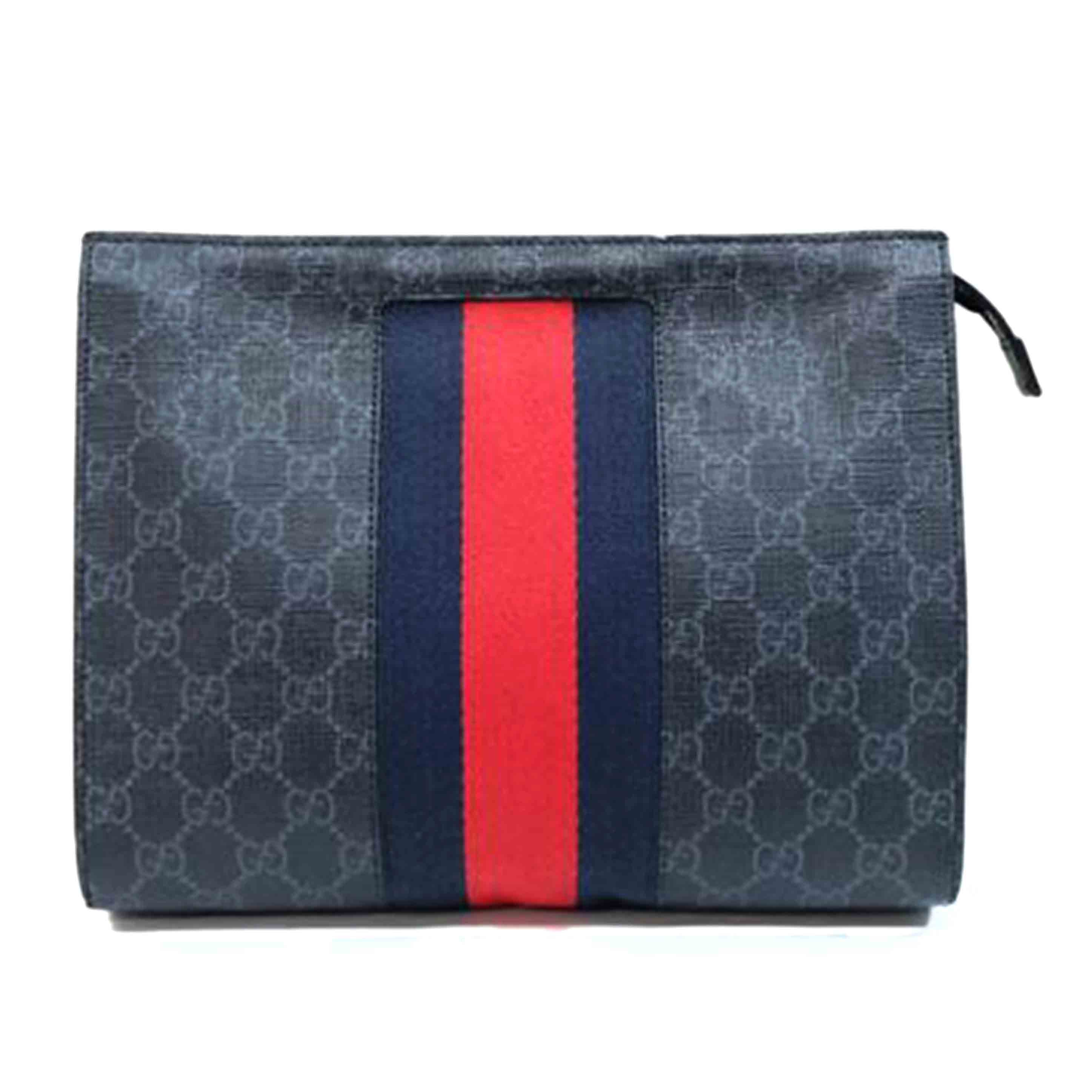 GUCCI グッチ/ウェブストライプクラッチバック/475316//218*/ABランク/71