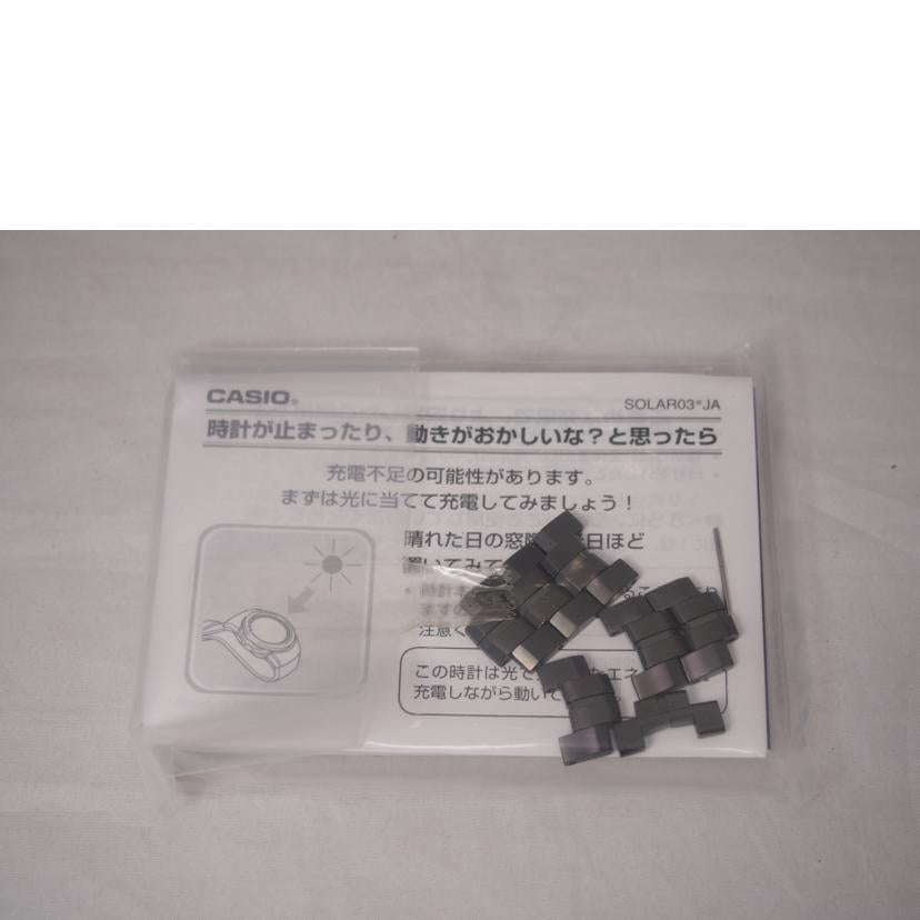 CASIO カシオ/OCEANUS マンタ/SS/電波ソーラー/OCW-S5000B//ABランク/76