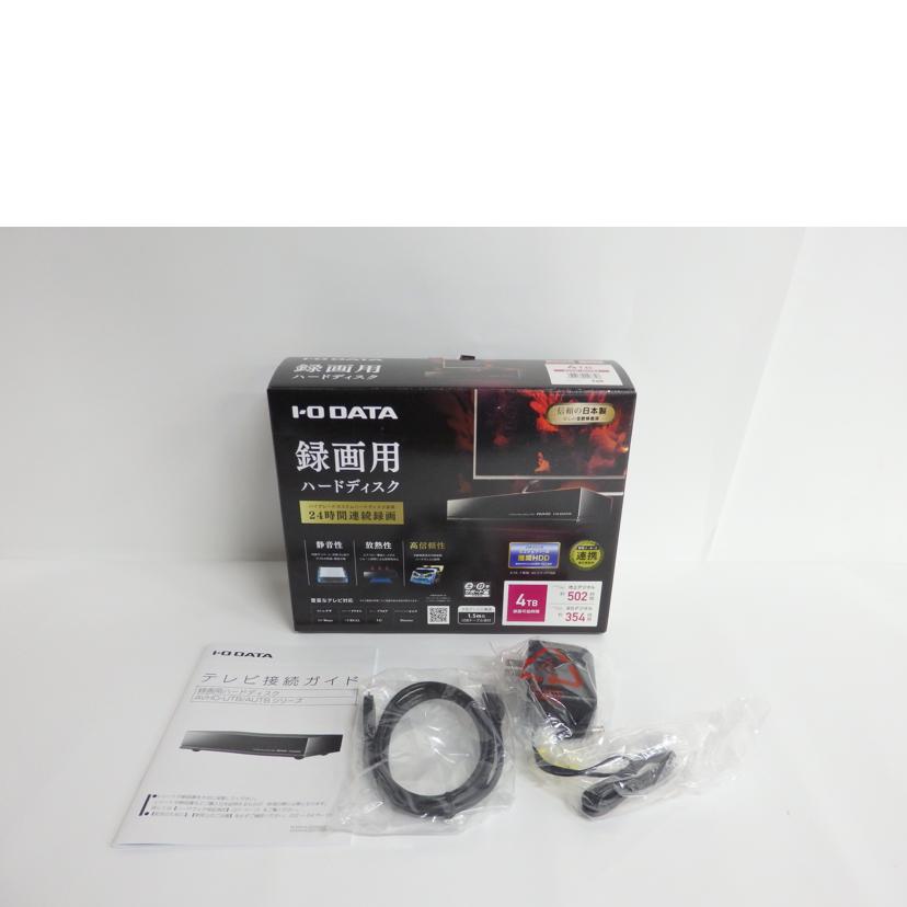 I・O DATA アイ・オー・データ/外付けHDD/AVHD-AUTB4/AVHD-AUTB4//DKS0013728YI/Sランク/82