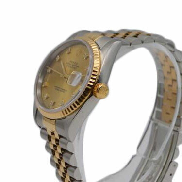 ROLEX ロレックス/デイトジャスト10P旧ダイヤ/シャンパンゴールド/16233G//S468164(93年製)/ABランク/89