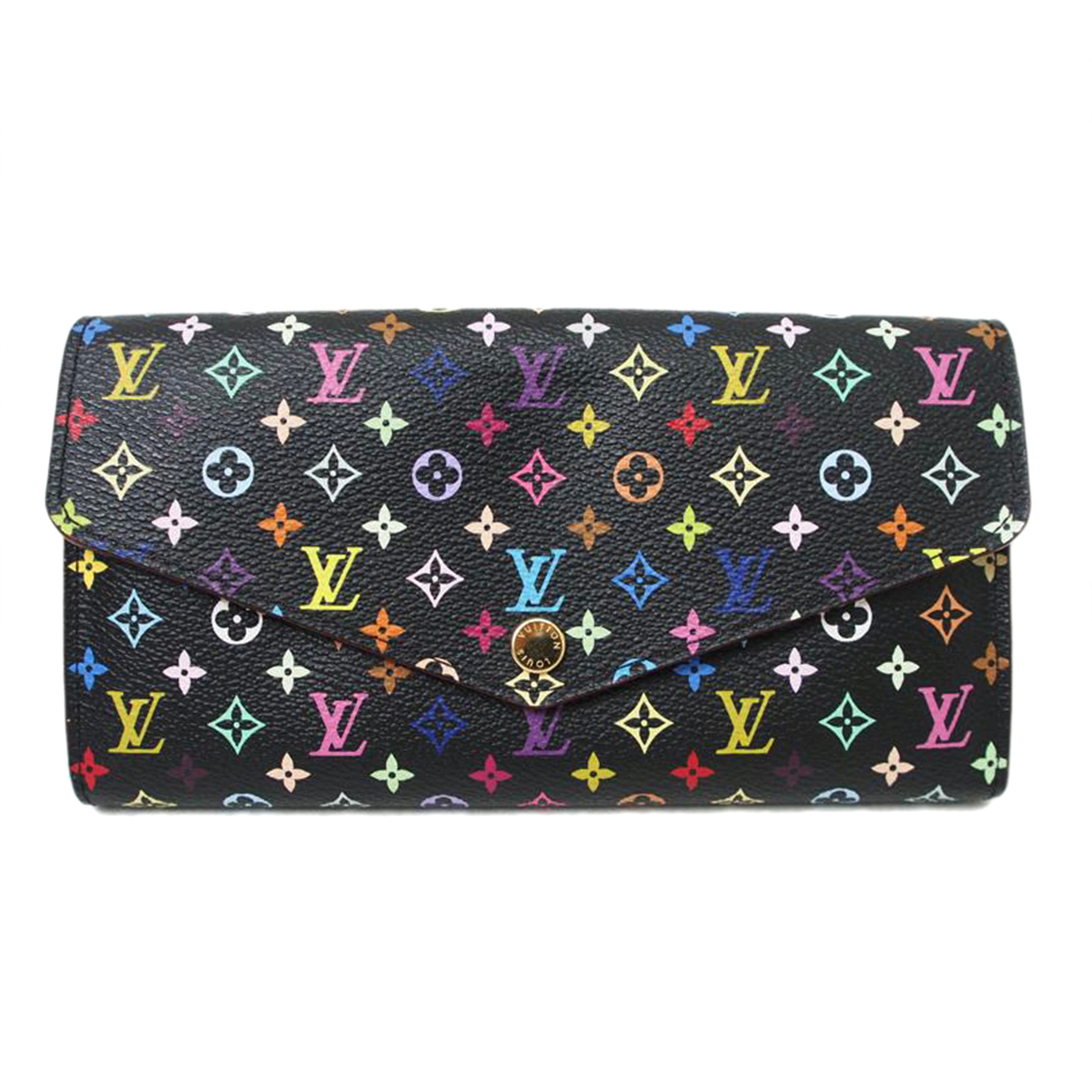 LV ルイヴィトン/ポルトフォイユサラ/マルチカラー/ノワール/M60668//CA1184/Aランク/78