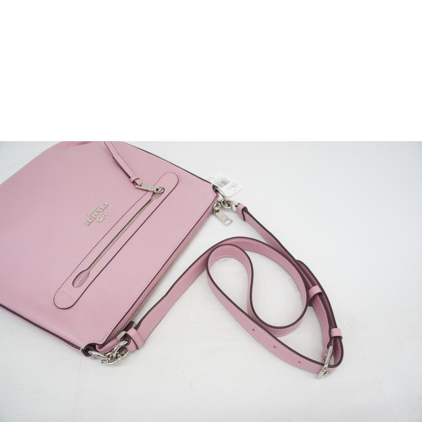 COACH コーチ/レザーショルダーバッグ/ピンク/F34823//D1957/Sランク/05