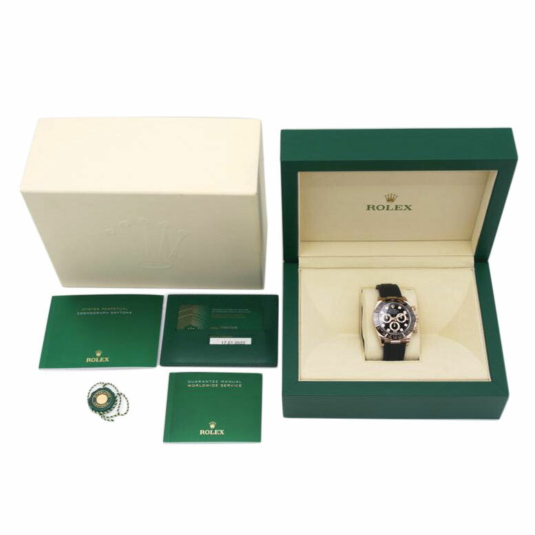 ROLEX ロレックス/コスモグラフデイトナ/8Pダイヤ/ローズゴールド/116515LN//7G5148C2/Aランク/75