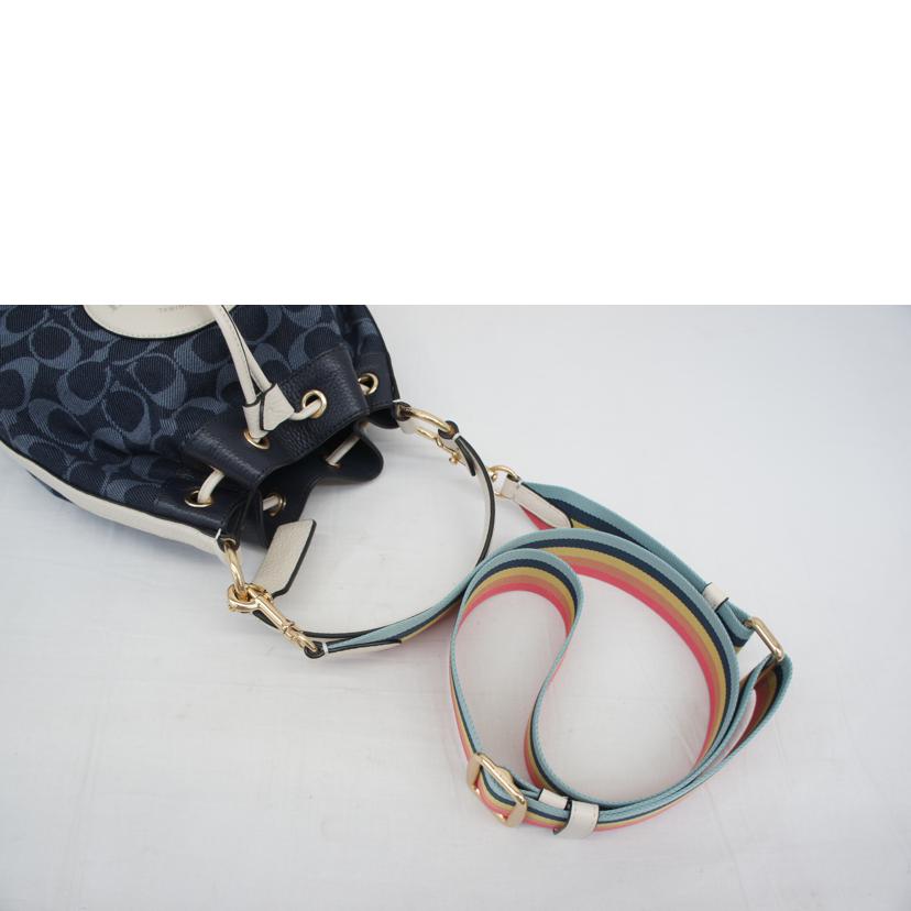 COACH コーチ/デンプシードローストリング2WAYショルダー/C4101//E2132/Aランク/05