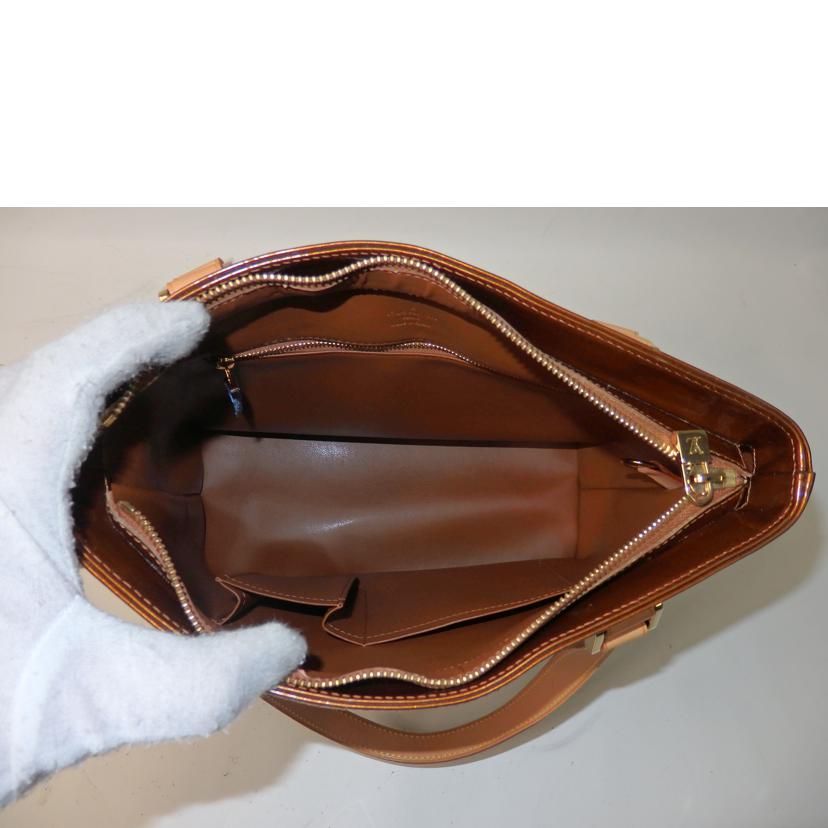 LV ルイヴィトン/ヒューストン/ヴェルニ/ブロンズ/M91122//LM1023/Bランク/84