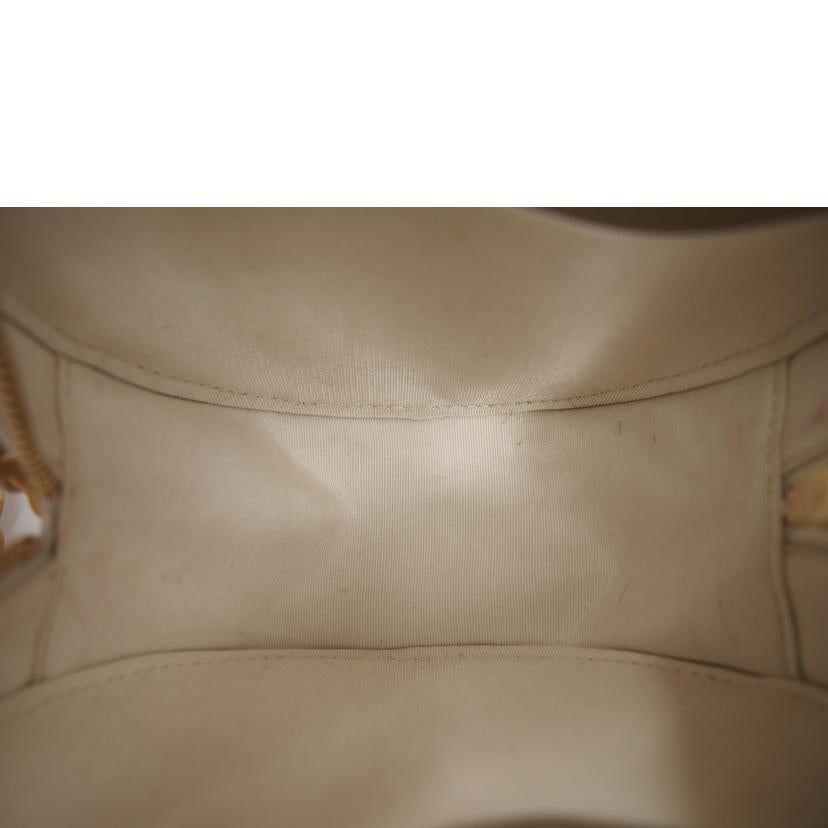 CHANEL シャネル/マトラッセ/ラウンドチェーンショルダー/白//30033427/Aランク/76