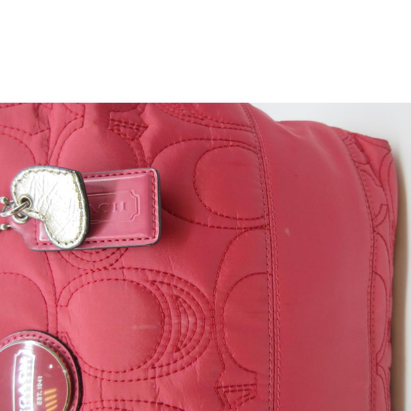 COACH コーチ/シグネチャー/ナイロントートバッグ/F17668//F1276/Bランク/13