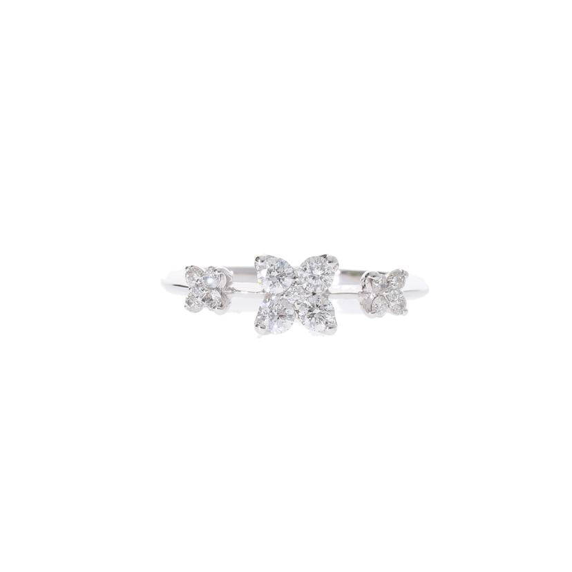 /K18WGダイヤリング0.35ct#8/474-4//Aランク/75