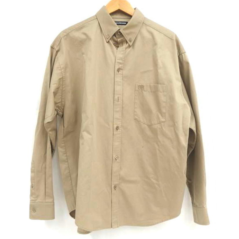 BALENCIAGA バレンシアガ/BBロゴボタンダウンシャツ/621927//Aランク/82