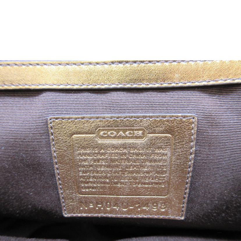 COACH コーチ/サッチェル/キャンバス×スエードトートバッグ/1498//H04U/Bランク/13