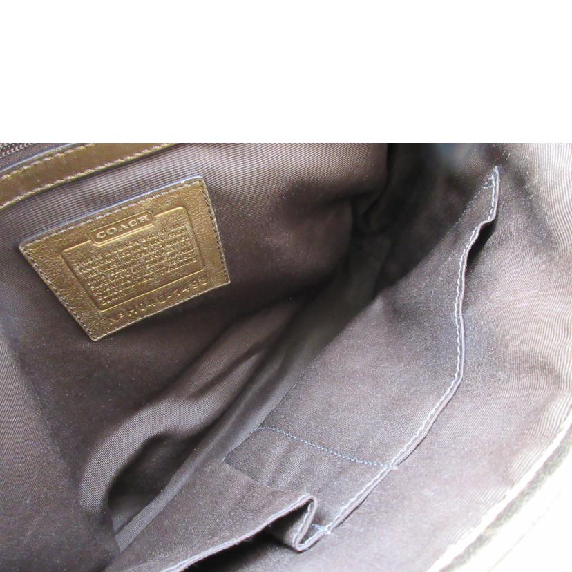 COACH コーチ/サッチェル/キャンバス×スエードトートバッグ/1498//H04U/Bランク/13