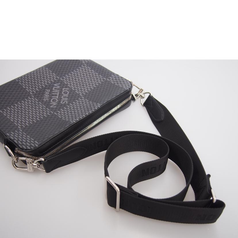 LV ルイ・ヴィトン/トリオメッセンジャー/ダミエグラフィット/N50017 //SAランク/76