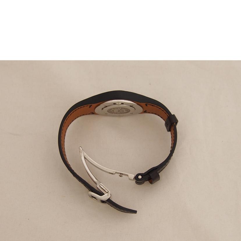 HERMES エルメス/アーネ デイト/レザー/クォーツ/HA3.210//2134851/Bランク/76