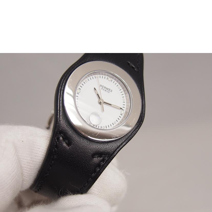 HERMES エルメス/アーネ デイト/レザー/クォーツ/HA3.210//2134851/Bランク/76