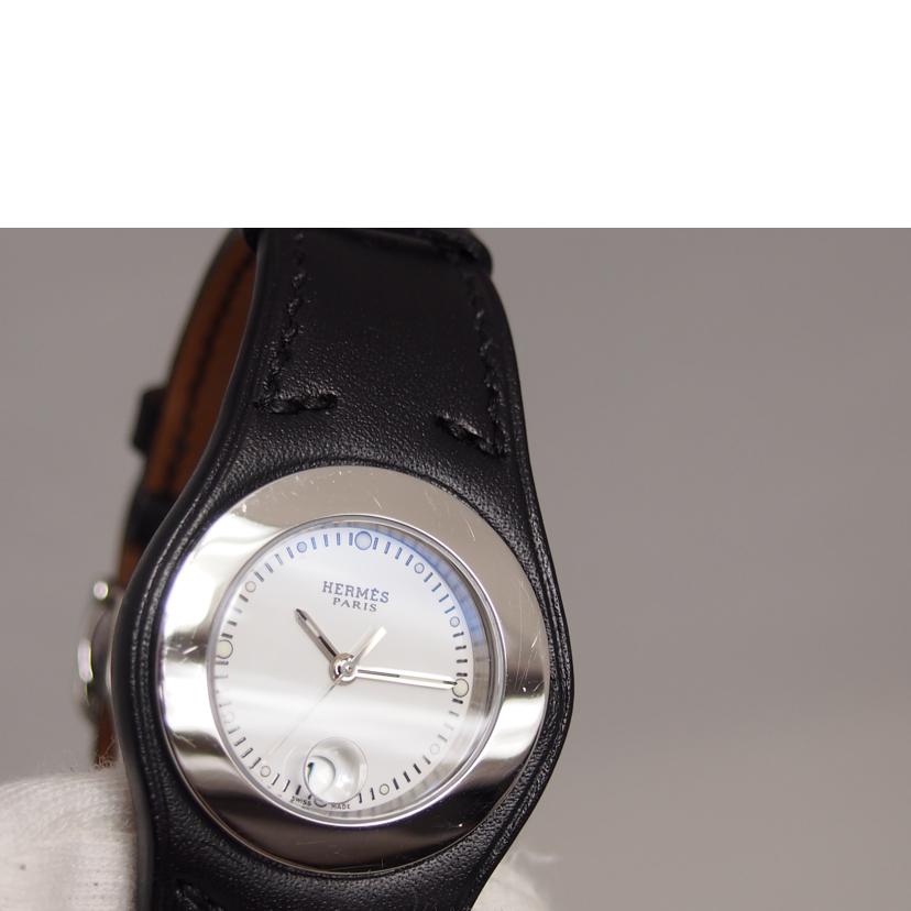 HERMES エルメス/アーネ デイト/レザー/クォーツ/HA3.210//2134851/Bランク/76