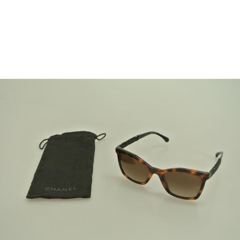 CHANEL シャネル/サングラス鼈甲柄 スワロフスキー/5374-B-A//BC24280618/ABランク/87