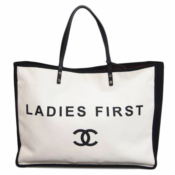CHANEL シャネル/ココマーク/LADIES FIRST/トートバッグ/A92885//20994912/Bランク/76