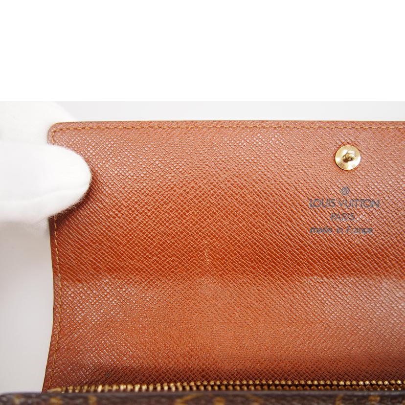 LV ルイ・ヴィトン/ポルトフォイユ・サラ/モノグラム/M61734//ABランク/76