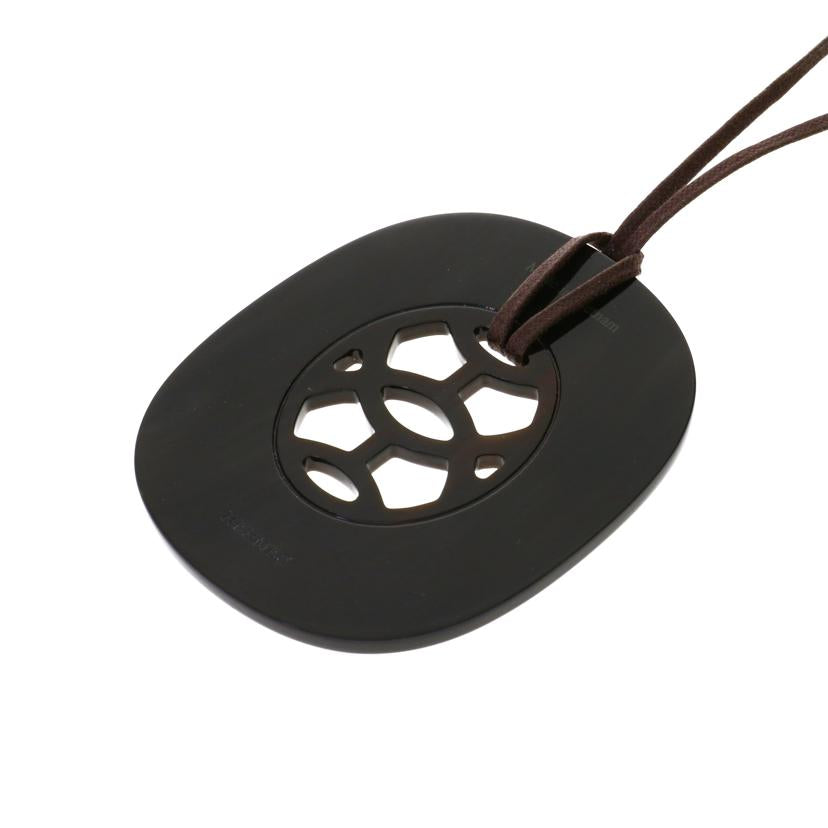 HERMES エルメス/リフトGMネックレス/バッファローホーン/ノワール×ノワール//ABランク/75