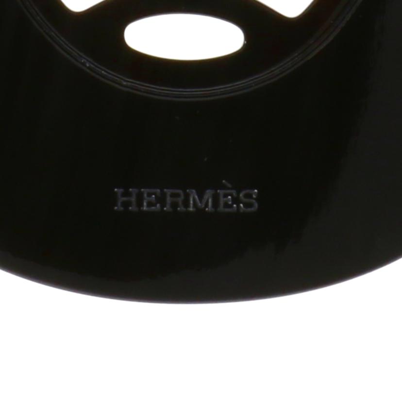 HERMES エルメス/リフトGMネックレス/バッファローホーン/ノワール×ノワール//ABランク/75