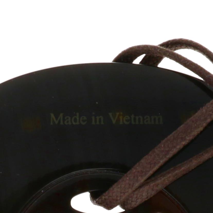 HERMES エルメス/リフトGMネックレス/バッファローホーン/ノワール×ノワール//ABランク/75