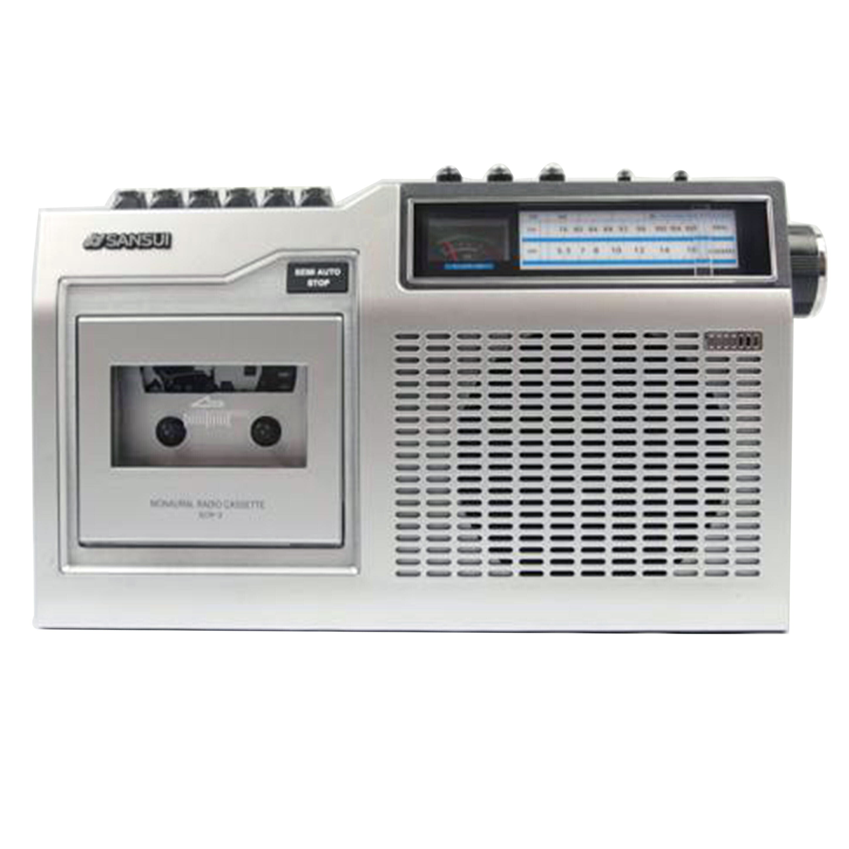 SANSUI Bluetooth搭載ラジカセ SCR-B2【RD】サンスイ ② Bluetooth