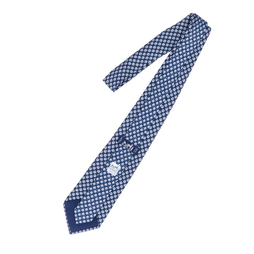 HERMES エルメス/シルクツイルタイ/ネクタイ【羊柄】/655630//Aランク/75