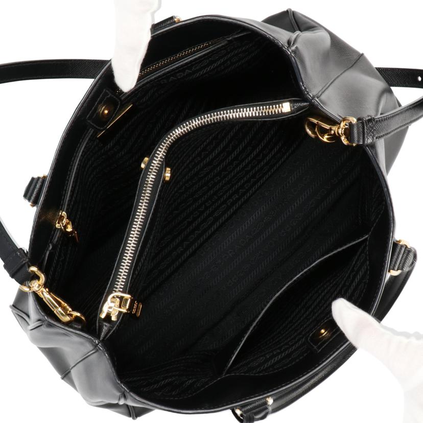 PRADA プラダ/サフィアーノ 2WAYショルダーバッグ/BN1874//Bランク/75