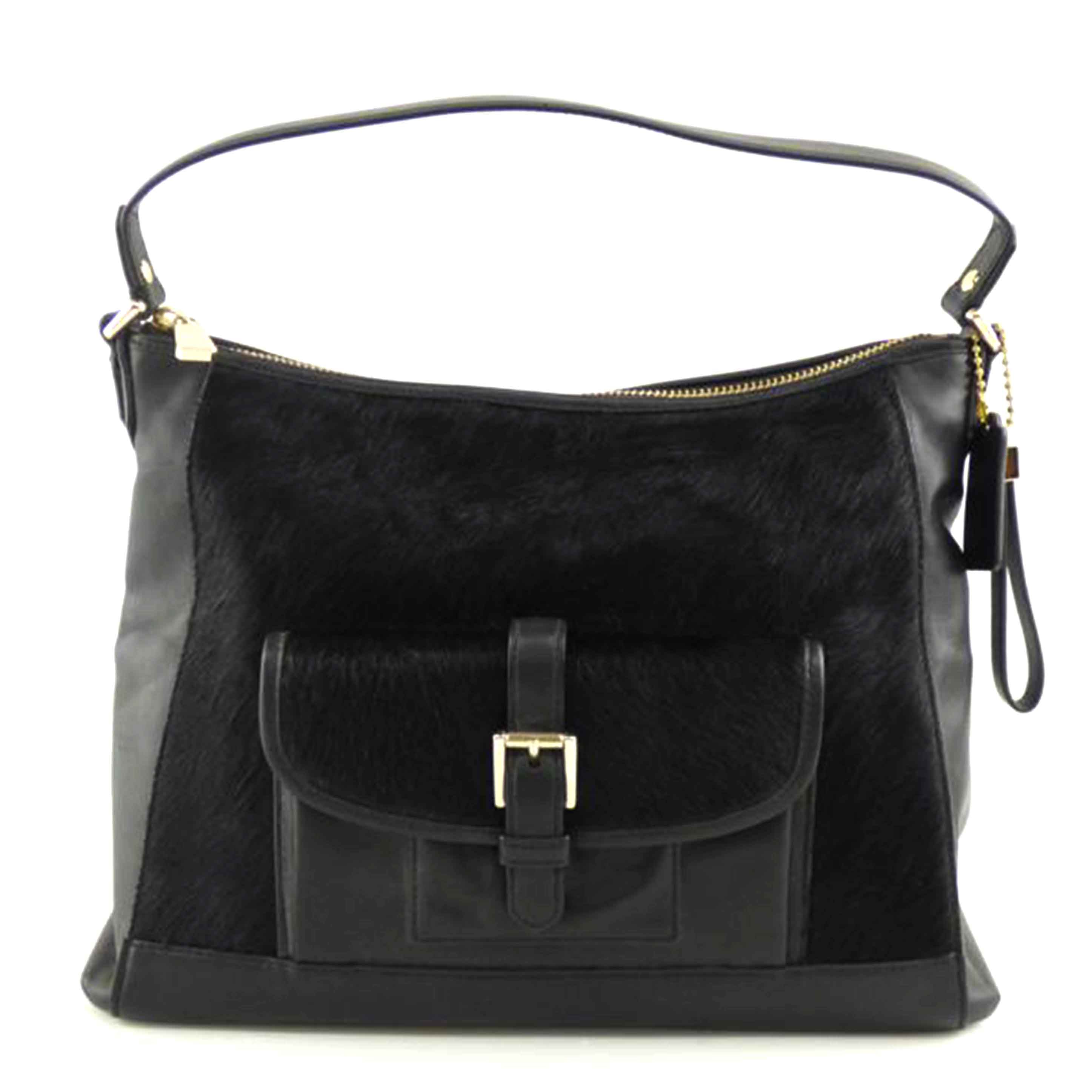 COACH コーチ/ハラコレザーセミショルダー/F32902//G14**/Bランク/64